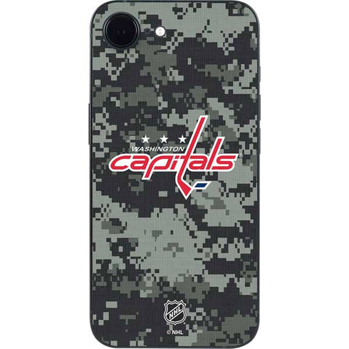 NHL Washington Capitals Camo iPhone 16e Skin